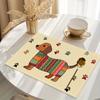 4pcs, Cute Dachshund Placemats Washable And Decorative, Suitable for Restaurant Decor, Home, Camping, And Other Occasions