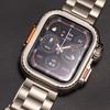 Custodia+Cinturino per Apple Watch Ultra 2 Cinturino 49mm 46mm 42mm 45mm 44mm Braccialetto in Acciaio Inossidabile IWatch Serie 10 9 8 7 SE Copertura Metallica