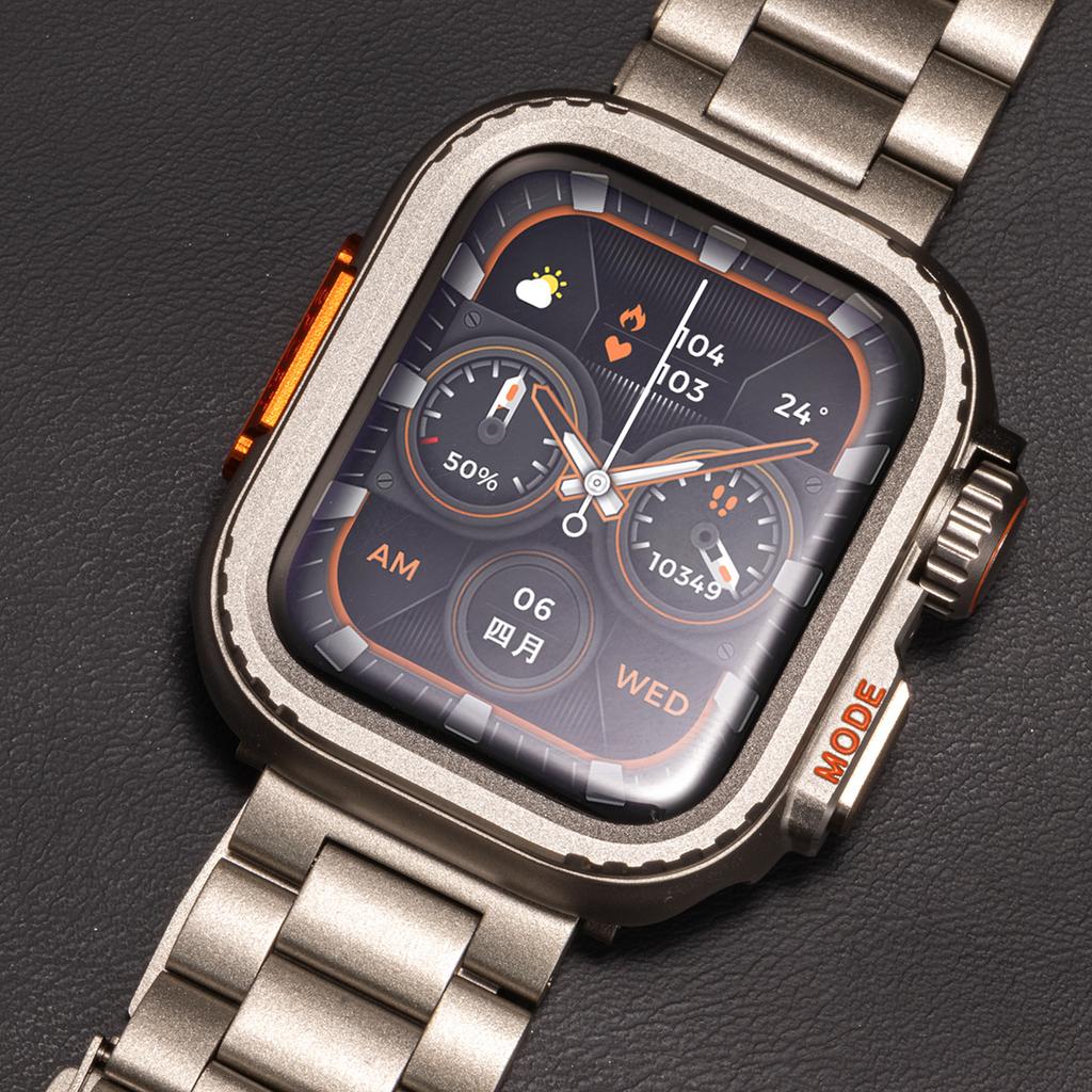 Custodia+Cinturino per Apple Watch Ultra 2 Cinturino 49mm 46mm 42mm 45mm 44mm Braccialetto in Acciaio Inossidabile IWatch Serie 10 9 8 7 SE Copertura Metallica