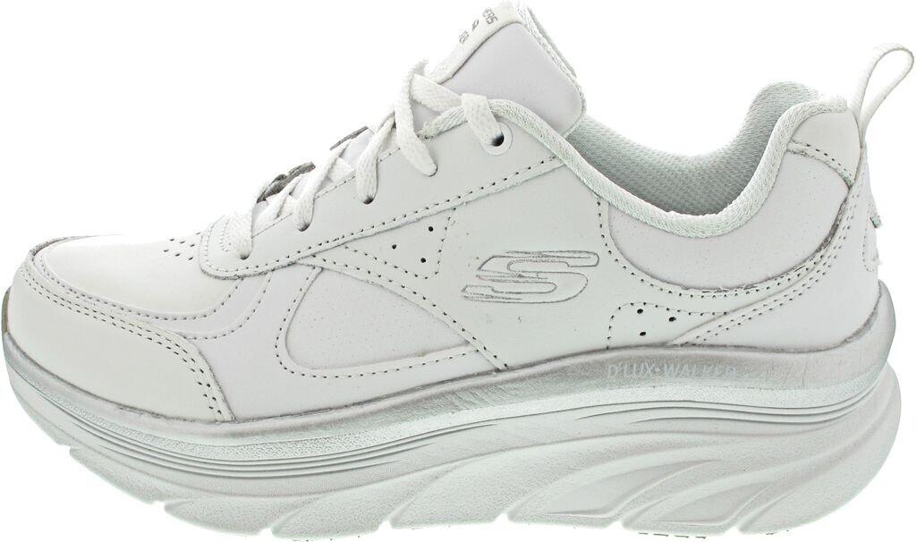 Skechers Relaxed Fit: кроссовки D'Lux Walker- Timeless Path белый/серебристый