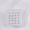 Karnoz 20Pcs/Pack Nose Stud Dragonfly Design Women Girls Nose Piercing Jewelry Piercing Nostril Piercing Jewelry Body Piercing