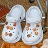 Girls Heart Cute Cartoon Accessories Hole Shoes Women's Summer Eva Non-slip Bag Head Sandals Beach Shoes