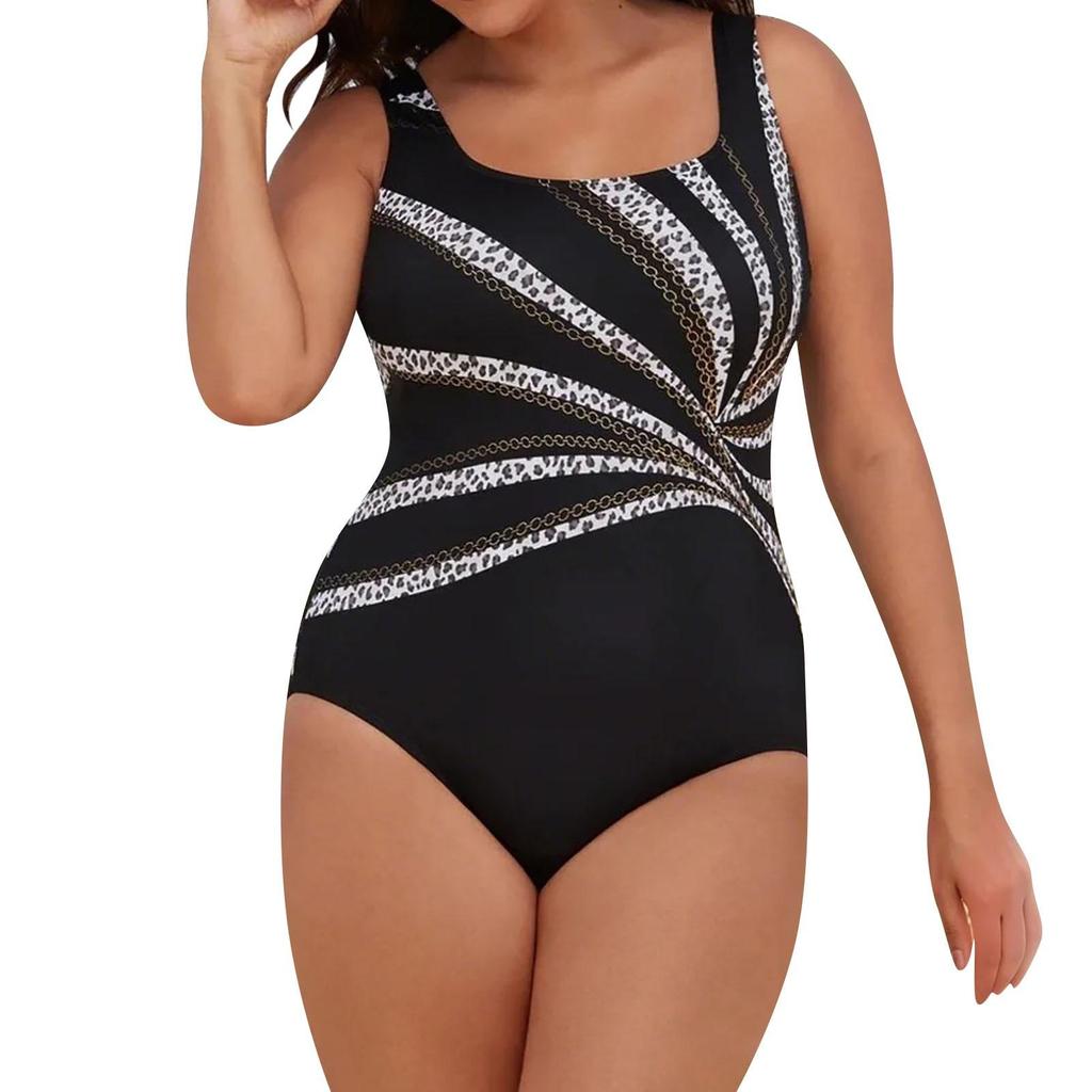 Maillot de bain une pièce grande taille imprimé maillot de bain une pièce pour femme bikini