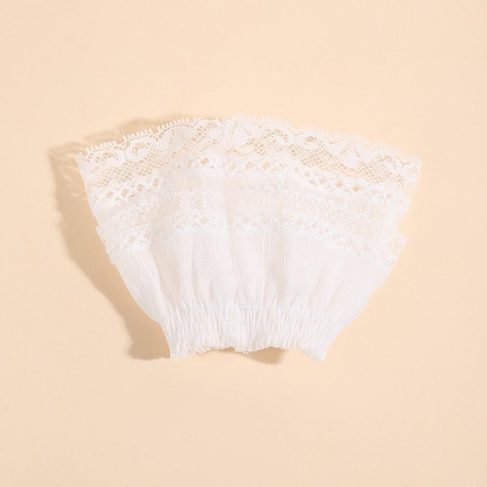 Detachable Fake Cuff Multilayer Ruffle Lace Cuff False Sleeve Cuffs  Women's Clothing Accessories