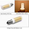 E14 LED Light Bulb, 6W 120V European Light Bulbs Equivalent 60W Incandescent Bulb, Dimmable E14 Base for Cooker Hood Bulbs Turkish lamp Bulb, E14