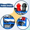 Car Parts Racks Model Auto 1/64 Scene Decoration Race Seat Miniature Wheel Rim Engine