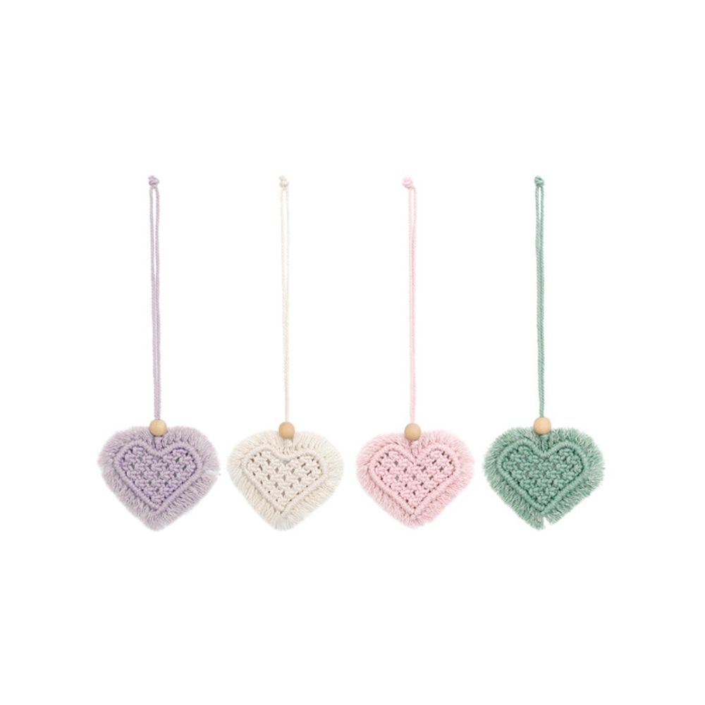 

LALA Handmade Heart Charm ivory