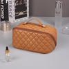 Makeup Quilting Bag Craft Large Capacity Advanced Storage Bag With Clip Cotton