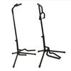 Portable Universal Guitar Stand - Collapsible Single Stand with Safety Lock for Travel - Compact Tripod Design
