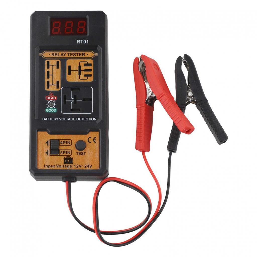 Car Relay Tester Digital Display Tester Relay Analyzer Easy To Use
