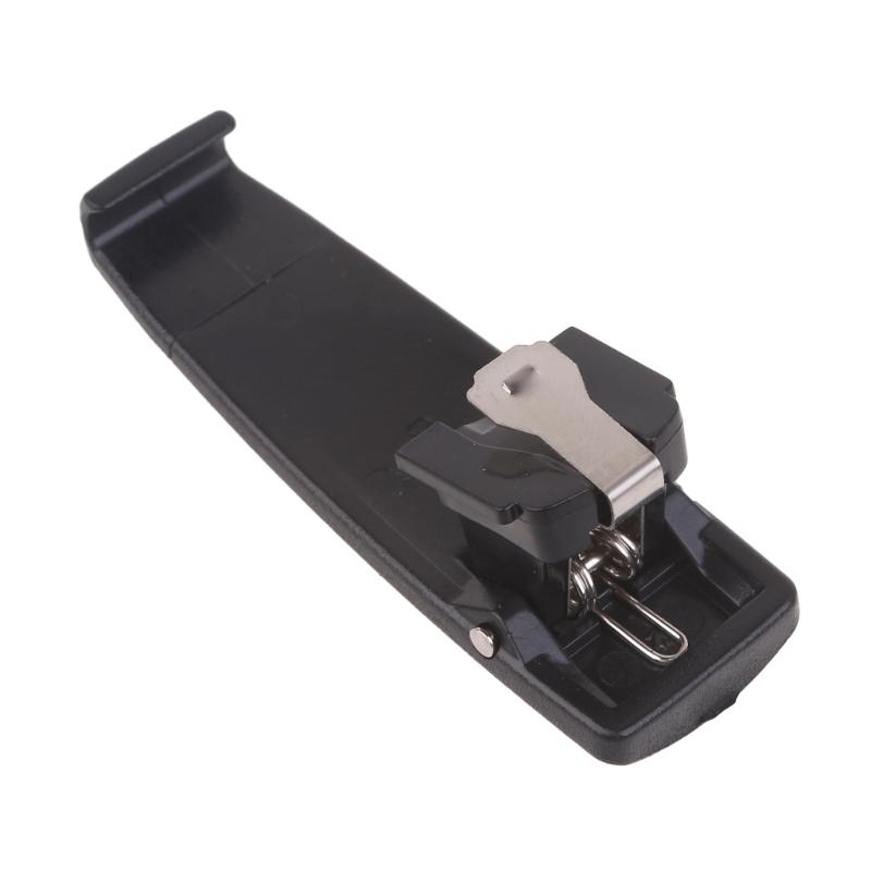 Portable Walkie Talkie Belt Clips, Black Plastic Clamp Clip for  STP8000 STP8038 STP8035 STP8040 STP9000