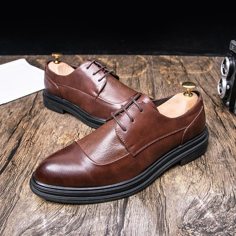 Scarpe eleganti da uomo Scarpe Oxford in pelle per uomo Scarpe