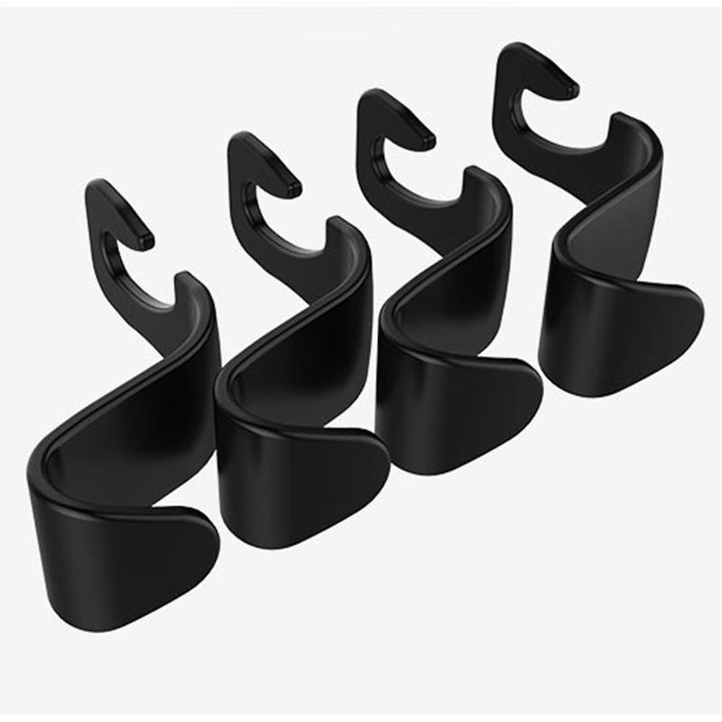 Hidden Multifunctional Car Seat Back Hooks Universal Vehicle Interior Hanger Holder Practical Rear Seat Back Storage Small Hook