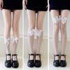 Women's Summer Thin Sexy Thin Fishing Net Bow Stockings