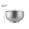 Ru Han Titanium Grey Double-Layer Insulated Rice Bowl