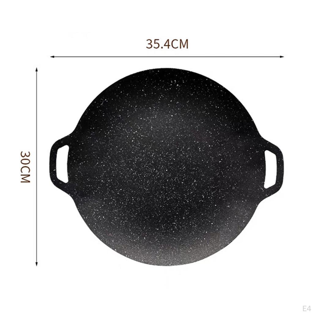 BBQ Easy Cleaning with Handle Griddle for Indoor Outdoor Grilling Utensils