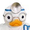 Chef Duck Figurine Resin Doctor Duck Ornament Colorful Firefighter Detective Duck Statue for Living Room Bedroom Shelf Decoration
