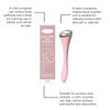 Face Roller With Zinc Alloy Wheel Lightweighted PP Grip For Muscle Relaxation Travel Friendly Non Electric Massage