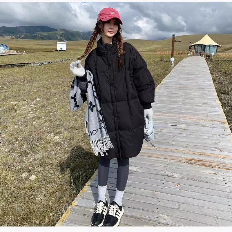 Jachetă căptușită din bumbac Iarnă pentru femei Nou, îngroșată, de lungime medie, căptușită din bumbac