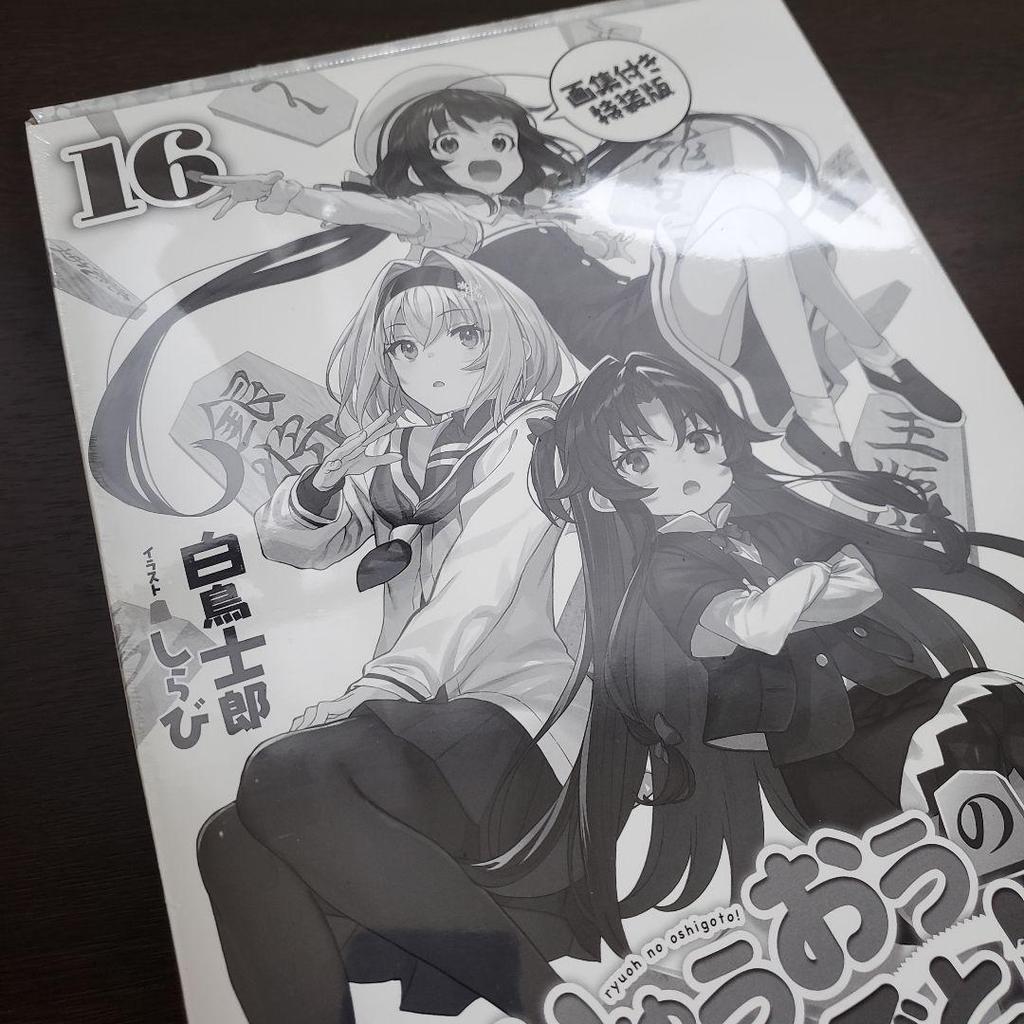 [USED] The Ryuo's Work Is Never Done! 16 Special Edition with Artbook, with Animate Bonus
