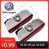 2026 Hot VOLKSWAGEN 4Pcs Car LED logo door projection welcome light For VW R Golf 5 6 7 GTI GTD GTE 7N Touran CC Passat B6 B7 B8