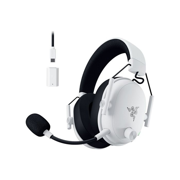 Casque PC Razer BlackShark V3 Blanc - E-sports sans fil