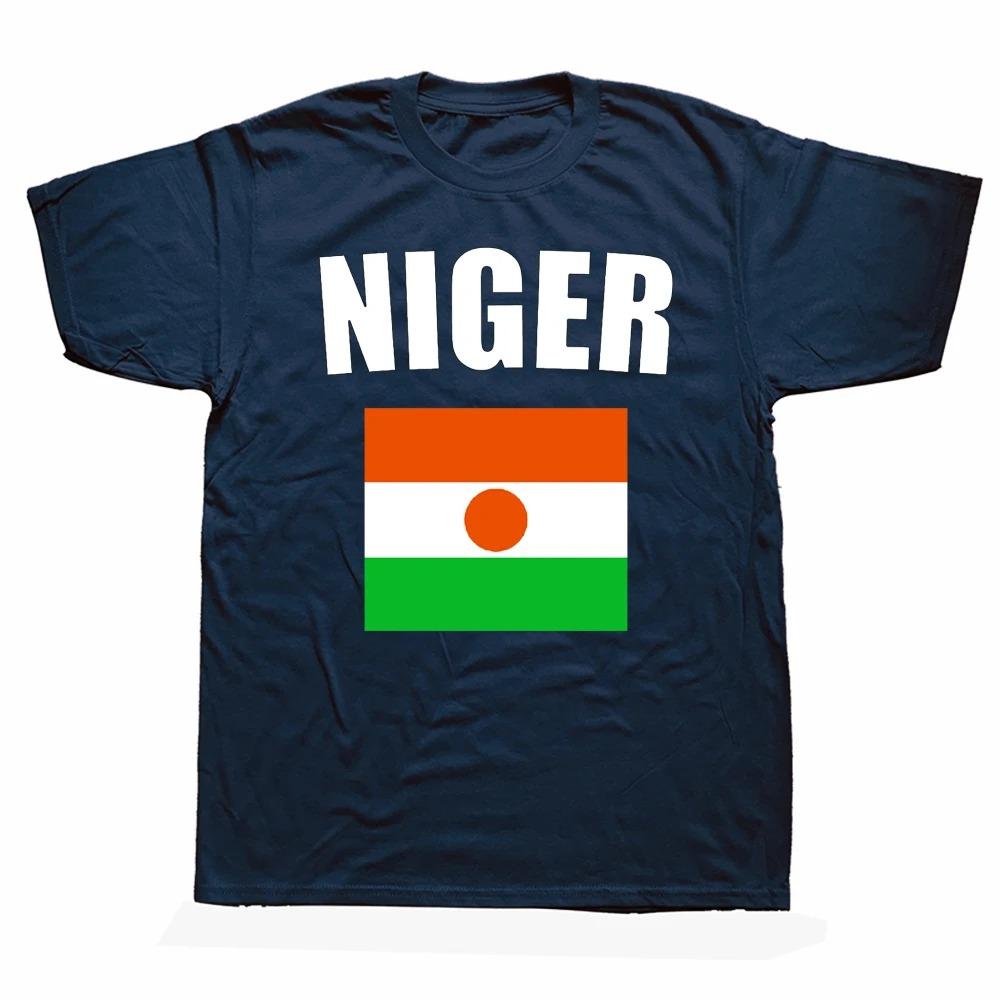 

Смешные футболки Нигер Нигерийские Летний стиль Графический Хлопок Уличная одежда С коротким рукавом Подарки на день рождения Футболка Мужская одежда XXXXL