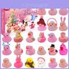 Schattige Kerst Aftel Eend Blind Box Charmant Kindergeschenk Voor Stressverlichting