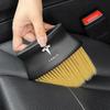 Zachte Borstel Auto Airconditioning Reinigingsborstel Auto Wassen Stofreiniger voor Tesla Model 3 X Y 2022 2021 Middenconsole Wieldeksels