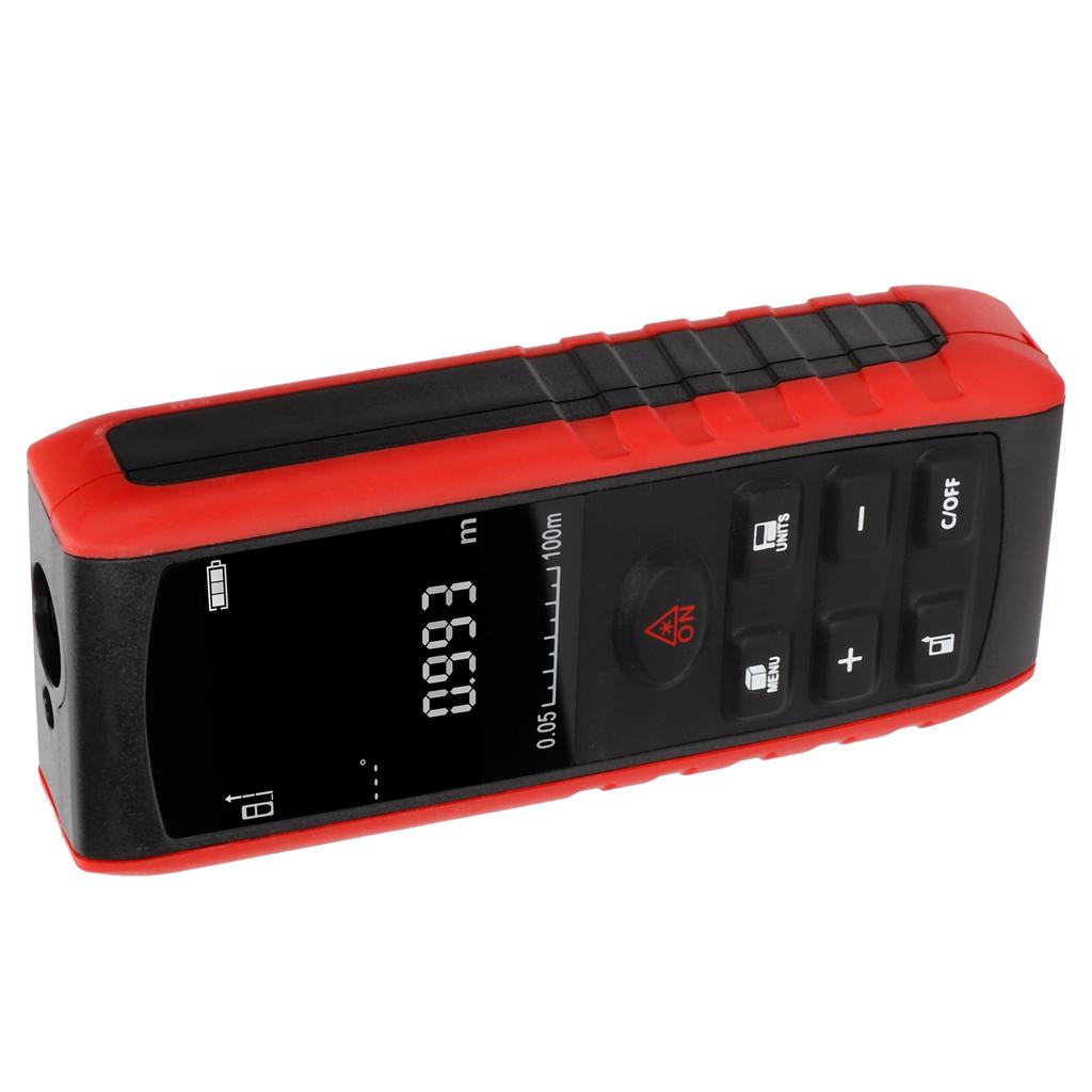 KXLE100 Infrared Distance Meter IP54 Waterproof Portable Digital Rangefinder 0.05100m