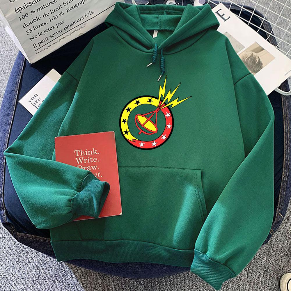 Rock Band U2 Hip Hop Hoodies Casual Fleece Long Sleeve Sweatshirts Mental Streetwear Ropa De Mujer Sudaderas Women