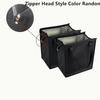 Large Insulated Reusable Grocery Bag With Zipper & Front Pocket, Keep Cool/Warm For Hours For Camping Picnic, Fishing, Shopping