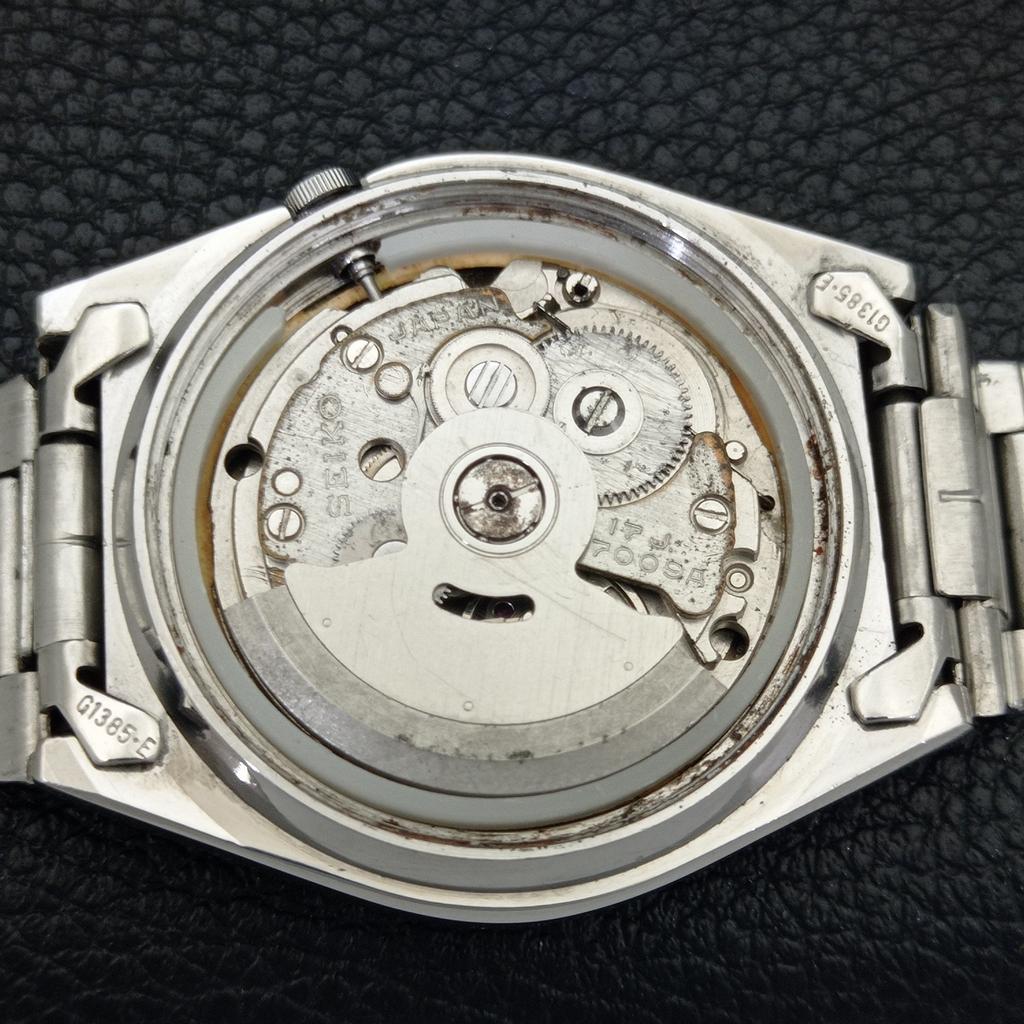 GENUINE VINTAGE SEIKO 5 AUTOMATIC JAPAN 7009A MENS ORIGINAL DIAL WATCH A702431-5 R124-a702431