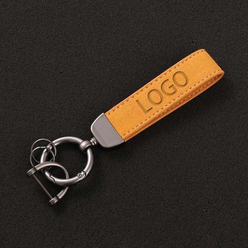 Volvo Luxury Genuine Leather Keychain Car Key Ring For Xc60 Xc90 V40 V60 S60 V50 V90 S80 C40 XC40 V70 XC70 C30 C70 Car Styling