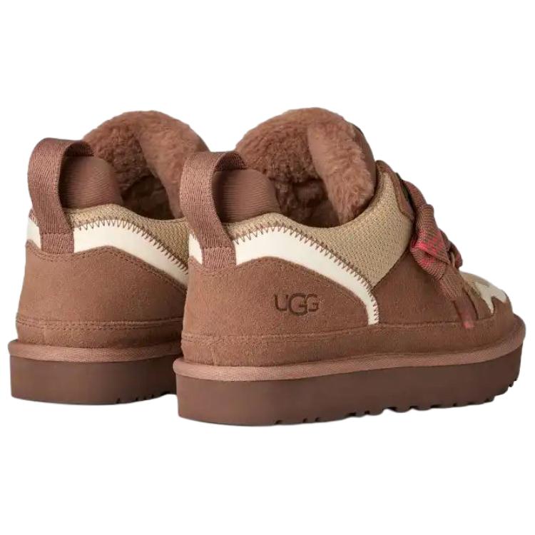 UGG Lowmel Suede Versatile Comfortable Low-Top Casual Shoes Women sneaker Brown 1144032-RYK
