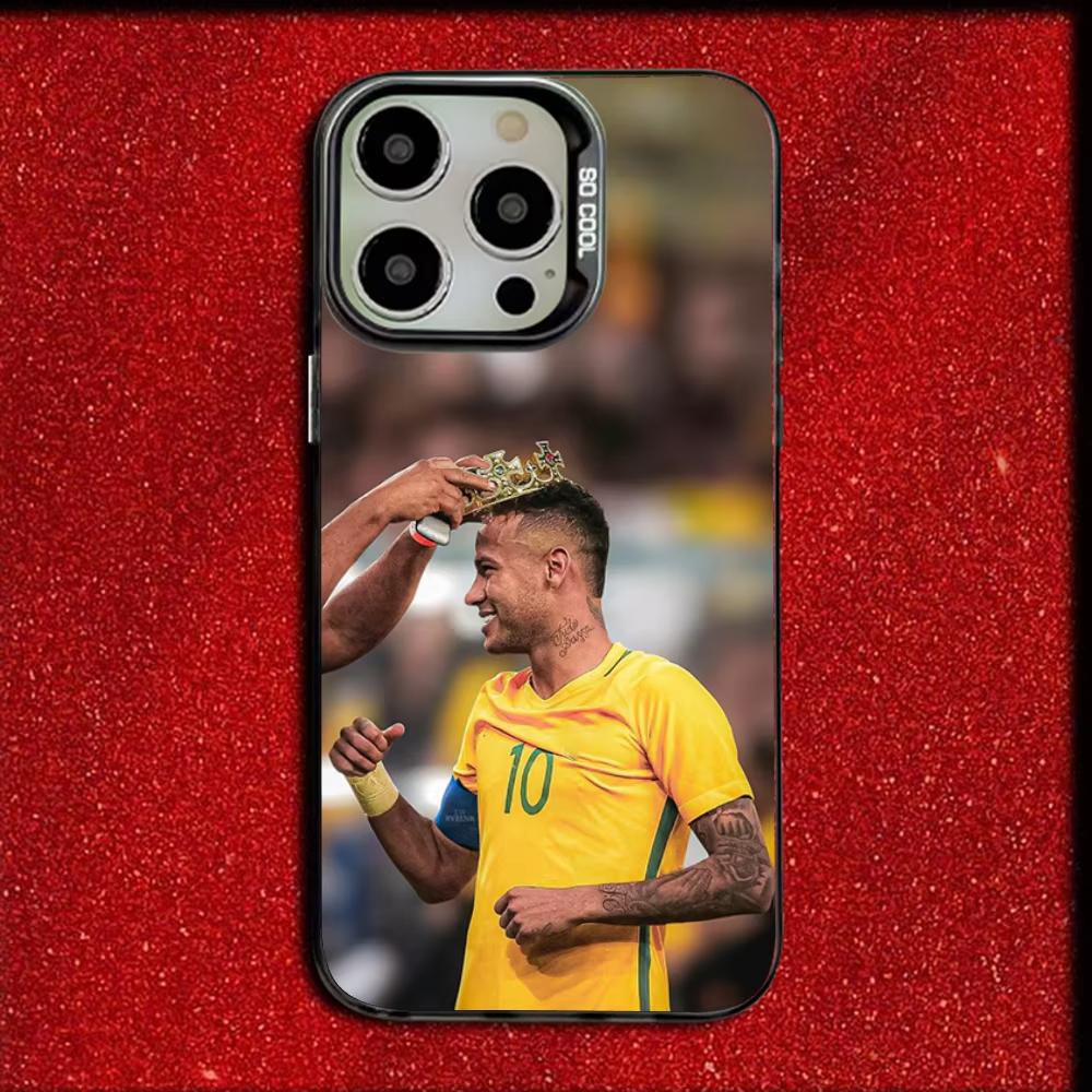 Pro N-Neymar Fotbal 10 Pouzdro na telefon Pro iPhone 17 Air 16 e 15 14 13 12 11 Pro Max Plus Mini SE 2020 2022 Nárazuvzdorný Měkký kryt