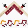 Plastic Positioning Squares Right Angle Clamps  90 Degree Corner Clamp Woodworking Tools for Wood Cabinets Best Gift for