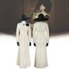 Halloween Cosplay Costume Biohazard 8 Village Vampire Lady Dimitrescu Dress Xs-xxxl