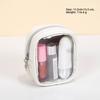 Large Capacity Storage Toiletry Bag PU PVC Clear Window Make Up Bag Waterproof Multifunctional Cosmetic Bag Travel