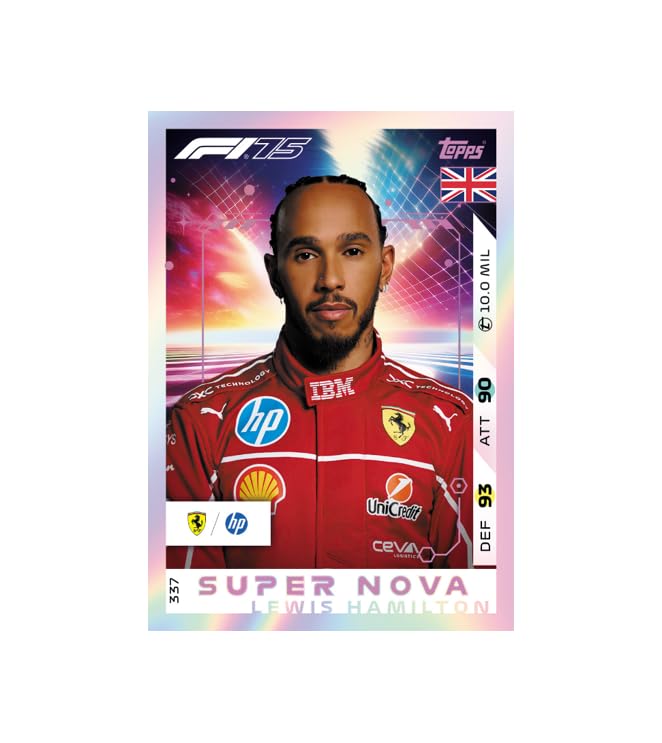 Topps Trading And COLLECTA Card Game Formula 1 2025 Big Value Pack
