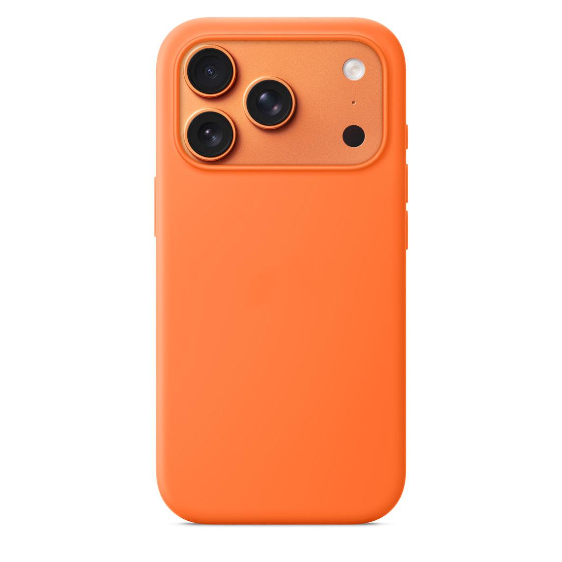 

М який чохол з рідкого силікону для iPhone 17 Pro Max - Однотонний, Захисний корпус проти падінь. 17 Pro