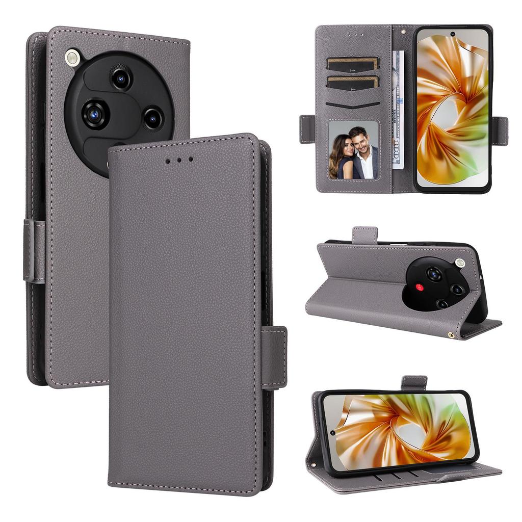 Flip Cover für ZTE nubia Focus 2 PU-Leder Ganzkörperschutz [RFID-Blockierung] Handyhüllen Brieftaschenhülle