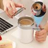 Premium 380ML Self Stirring Coffee Mug 304 Stainless Steel Milk Cup Automatic Mixing Cup Portable Electric Blender Creative Water Cup