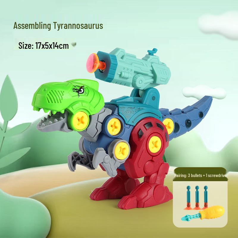 Tyrannosaurus Rex Dinosaur Egg DIY Assembly Blind Box - Gashapon Machine Dinosaur Toy
