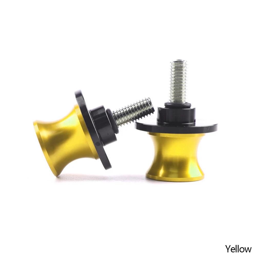 2 Stück 6mm 8mm 10mm Motorrad Hohe Qualität Hinterer Schwingarm Ständer Schrauben Schwingarm Spulen Slider Teile