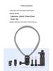 Neck-Mounted Sports Camera and Phone Holder for Cycling