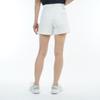 Viva Heart Golf Stretch Twill UV Women's Shorts, 4-Way Shorts, Moisture-Wicking, Quick-Drying, Protection, Off-White