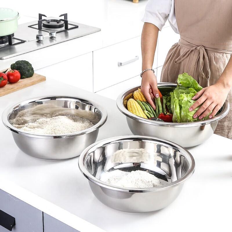 Handun 304 Stainless Steel Round Wash Basin