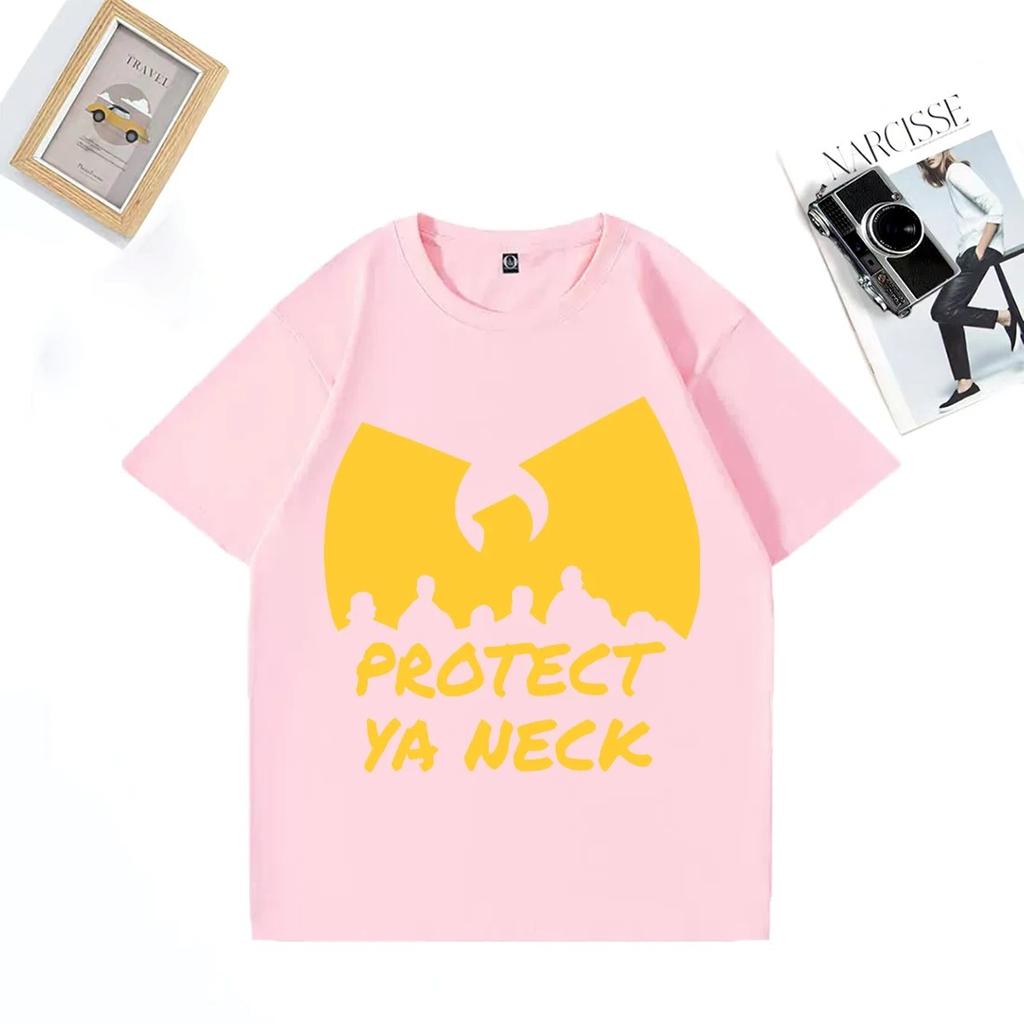Hip Hop Années 90 Wu Clan T-tangs print T-Shirt Men Women's NEW Streetwear vintage Cotton clothes Tops Casual Oversized t shirts