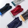 5 Pcs Men's Cotton Boxer Briefs Breathable Soft Knickers Solid Color Daily Casual Panties Big Size L XL XXL 3XL 4XL 5XL 6XL